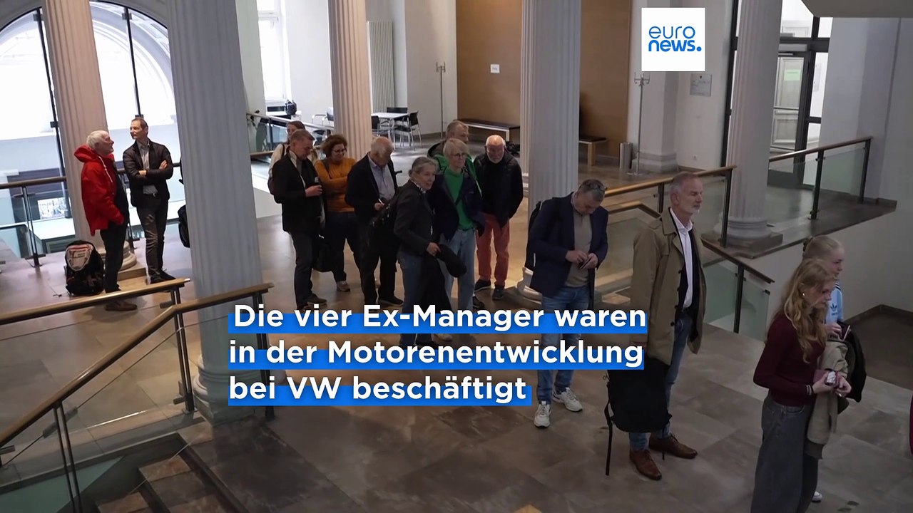 Abgasskandal: Gericht verurteilt vier Ex-Volkswagen-Manager wegen Betrugs