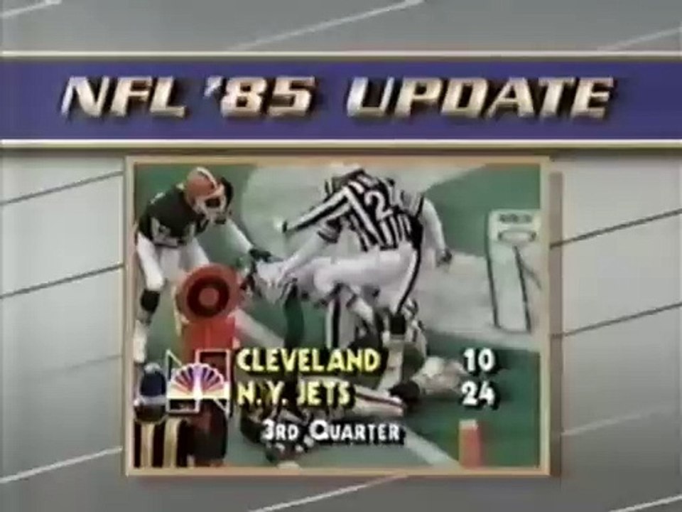 Cincinnati Bengals at New England Patriots - 2.Half ( 1985 Week 16 )