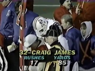 Detroit Lions at New England Patriots - 2.Half ( 1985 Week 14 )