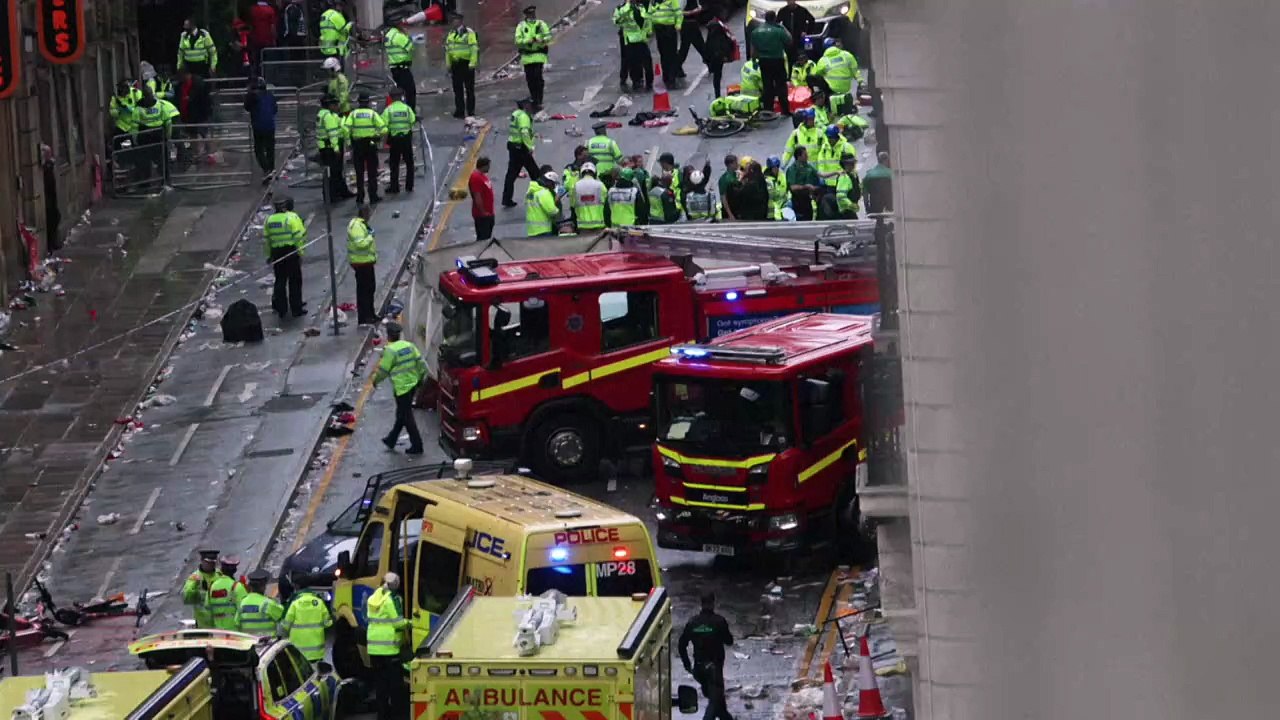 Varios heridos en un atropello masivo durante el desfile por la victoria del Liverpool FC