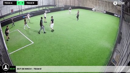 But de Niks K - Team B