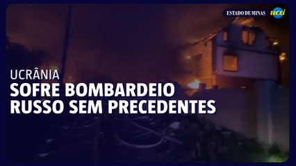 Ucrânia sofre bombardeio russo sem precedentes após Trump criticar Putin