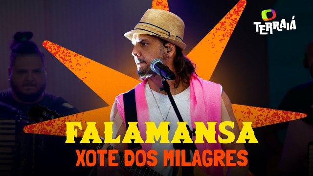 'Esse xote faz milagre acontecer': Falamansa toca 'Xote dos Milagres' no Terraiá