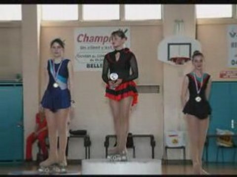 Podium Championnat de Ligue Rhone Alpes 2008