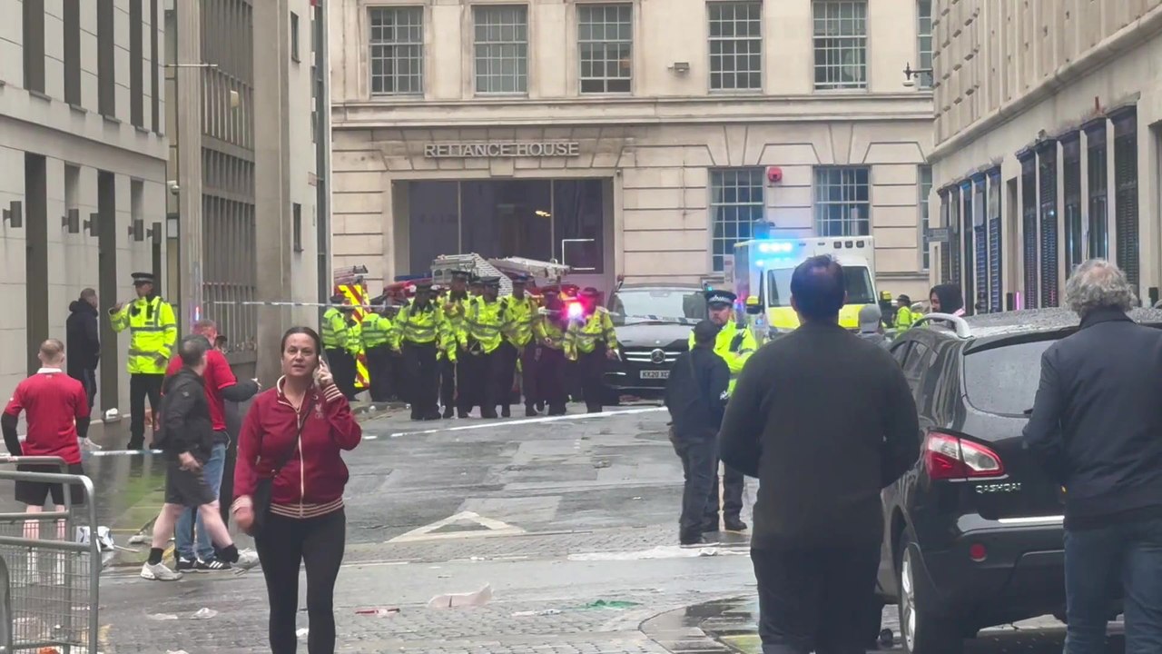 Devastating aftermath after driver ploughed into Liverpool parade crowd injuring 27