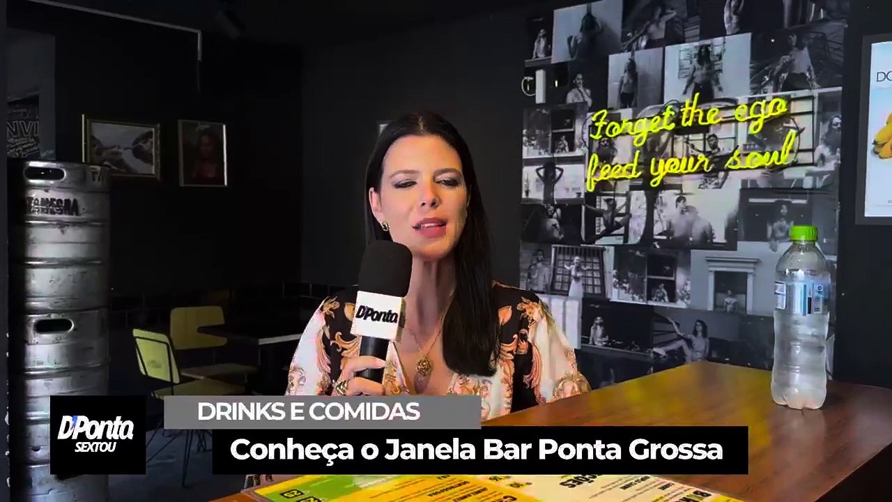 Onde aproveitar o final de semana? Conheça o Janela Bar em Ponta Grossa