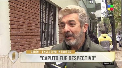 Darín habló sobre la crítica de Luis Caputo