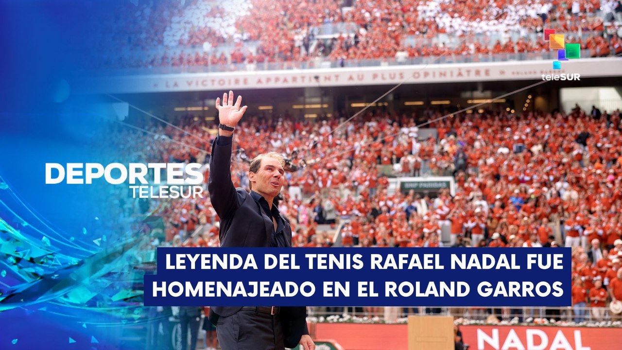 Rafael Nadal homenajeado en el Roland Garros DE...