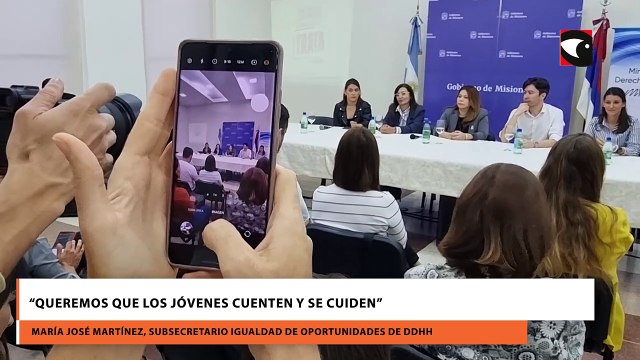 “Queremos que los jóvenes cuenten y se cuiden”