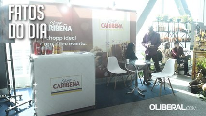 Cerveja Caribeña marca presença com ação de degustação durante congresso em Belém