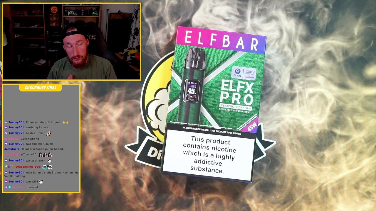 Elfbar ELFX Pro Classic Edition Podsystem Review und Test