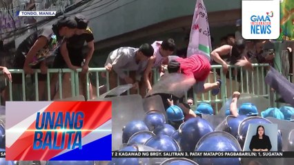 Compound sa Brgy. 262, bantay-sarado ng mga residente kasunod ng tensiyon sa isasagawa sanang demolisyon | Unang Balita