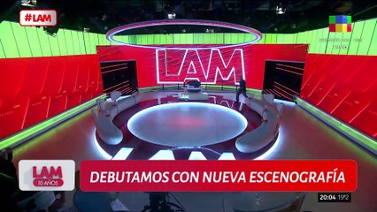 🤩 LAM ESTRENA NUEVA ESCENOGRAFÍA CON PÚBLICO INCLUIDO