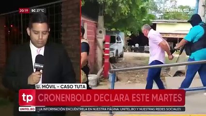 Fiscalía cita a declarar como testigo a Mario Cronenbold por el caso ‘Tuta’