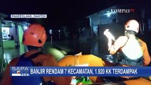 Banjir di Pandeglang Belum Surut, 7 Kecamatan dan 1.920 Kepala Keluarga Terdampak