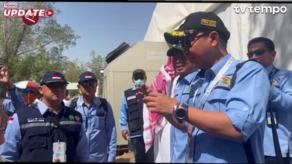 Dirjen Haji Cek Persiapan Tenda Untuk Wukuf di Arafah dan Mabit di Mina