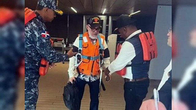 Detención de Ángel Martínez en Crucero MSC en Puerto Plata