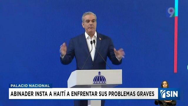 Abinader: crisis en Haití es asunto de autoridades haitianas y comunidad internacional | Emisión Estelar SIN con Alicia Ortega