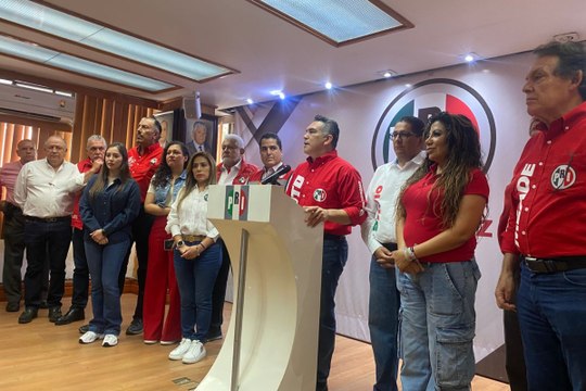 Alejandro Alito Moreno asegura que Morena quiere robar la elección, pero el PRI no lo permitirá
