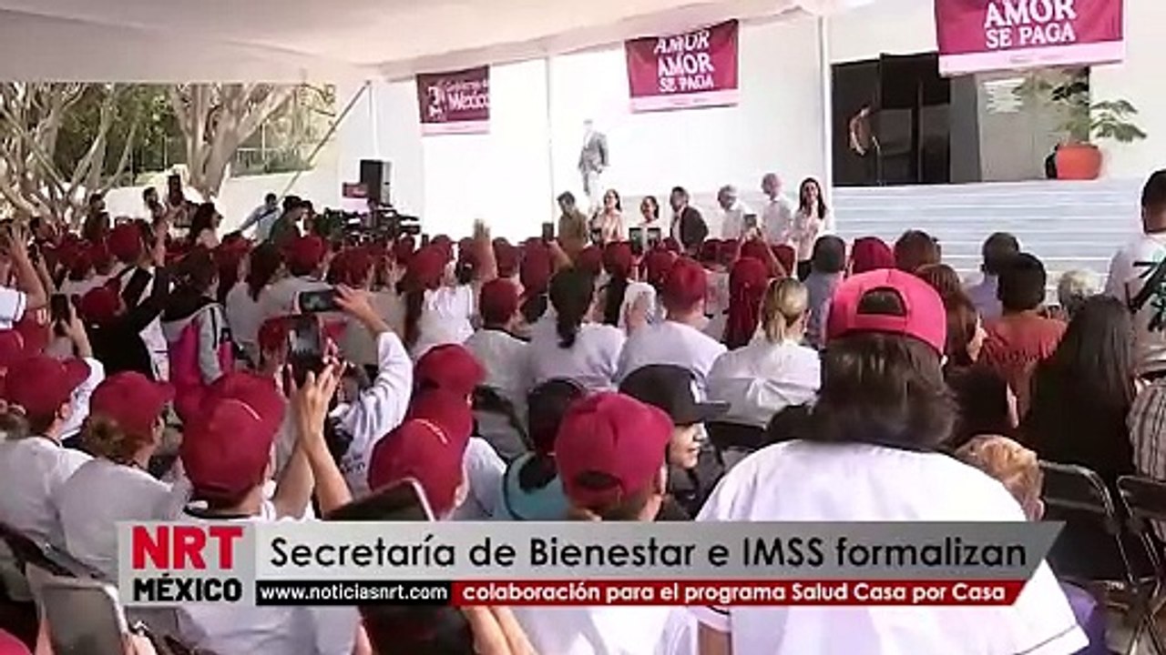 Secretaría de Bienestar e IMSS formalizan colaboración para el programa ...