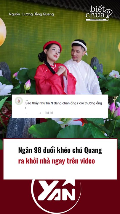 Ngân 98 đuổi khéo Lương Bằng Quang trên live