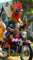 # THE SILENT ROOSTER ON THE SILENT ROAD