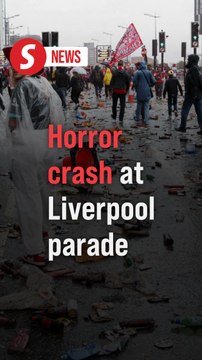 Car ploughs into fans at Liverpool parade, 27 in hospital