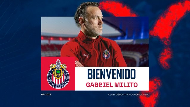 Chivas hace oficial la contratación de Gabriel Milito como nuevo DT del Rebaño