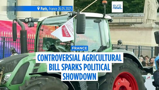 French farmers rally as controversial agriculture bill sparks political showdown
