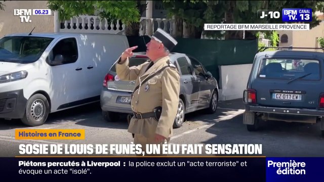 C'est la star du village : sosie de Louis de Funès, cet élu fait sensation sur la Croisette pendant le Festival de Cannes