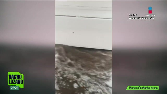 Las fuertes lluvias provocaron inundaciones en Tlalnepantla, Edomex