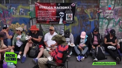 Se cumplieron 12 días de bloqueos y la CNTE continúa con sus manifestaciones