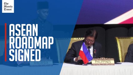 Southeast Asian leaders sign 20-year Asean roadmap