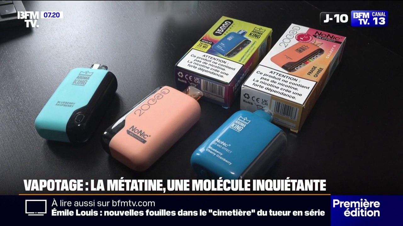 Vapotage: qu'est-ce que la métatine, un dérivé de la nicotine qui inquiète le Comité national contre le tabagisme