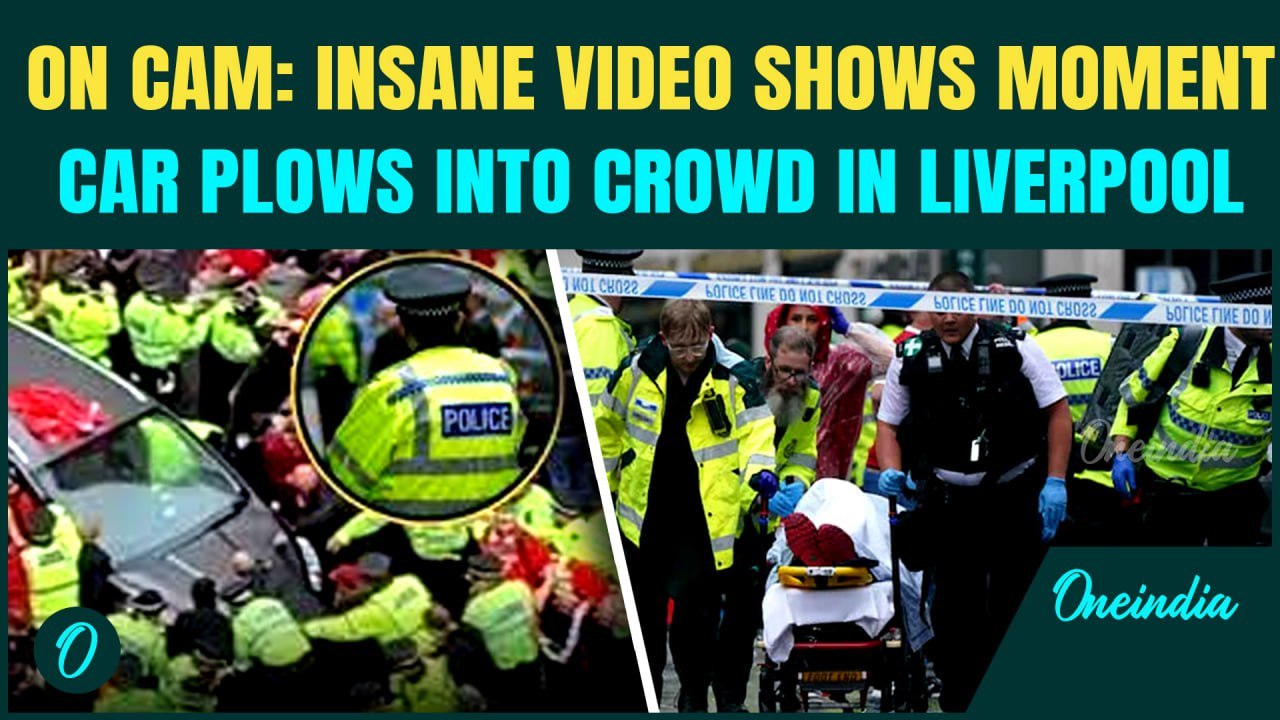 Liverpool Car Attack Heart-Stopping Video: Attacker Smashes Car Through Liverpool FC Fans | Watch