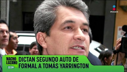 Dictan un segundo auto de formal prisión a Tomás Yarrington