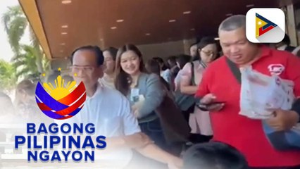 Mga empleyado sa Senado, nag-evacuate kasunod ng lindol na naramdaman kanina