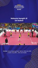 REMONTADAAAAAA!!! 🔥Stadium Titiwangsa gegak gempita dengan trio negara Syahir, Azlan & Amirul berjaya mengikat Thailand!