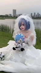 Rem bride Cosplay