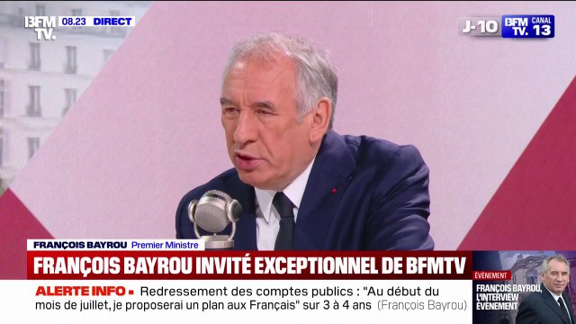 Budget 2026: Ce plan de retour à l'équilibre des finances publiques va demander un effort à tous les Français , affirme François Bayrou