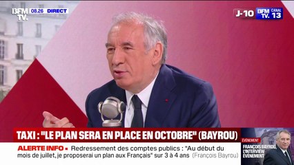 Nouvelle tarification du transport sanitaire: “Il n’est pas question de ne pas aller vers cette économie-là”, indique François Bayrou