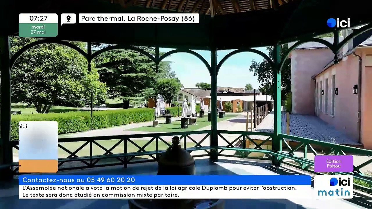 27/05/2025 - ici matin par ici Poitou en vidéo