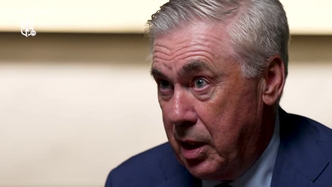 FOOTBALL: International: Interview with new Brazil head coach Carlo Ancelotti