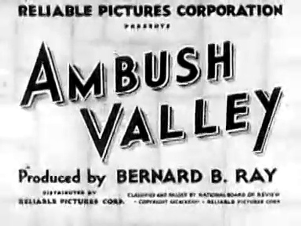 Ambush Valley (1936) – Western, Action