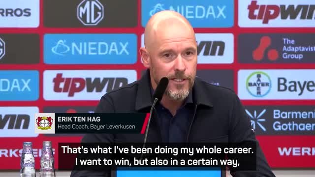 Ten Hag wants to 'inspire' Bayer Leverkusen fans with attractive football