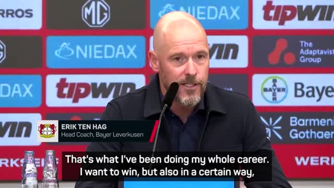Ten Hag wants to 'inspire' Bayer Leverkusen fans with attractive football