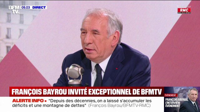 François Bayrou: “Je n’ai pas envie de faire de l’Islam un sujet de fixation de la société française. Je sais que c’est la mode (...) mais nous devons vivre ensemble”