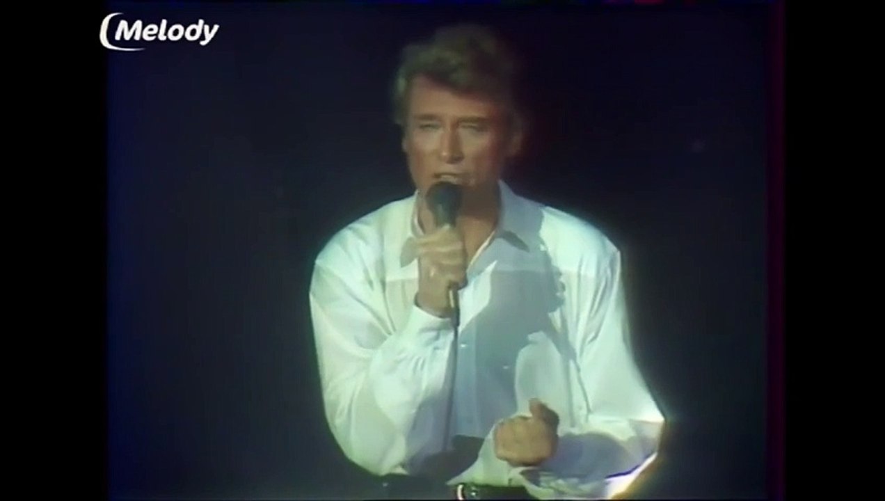 Johnny Hallyday – Répétitions au Zénith pour “Champs-Élysées Spécial Brel” (09 février 1985 – Antenne 2)