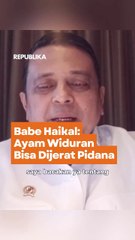 Viral Ayam Widuran Solo, ini Respons Kepala BPJPH