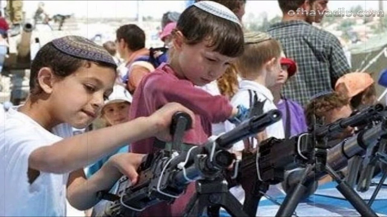 İsrail’de Çocuklara Neler Öğretiliyor? Şok Edici Görüntüler!